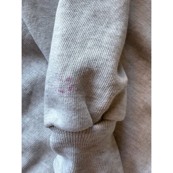 Vintage Duck Head USA Made Women’s L Cropped Heather Gray Crewneck Sweatshirt - Picture 8 of 8